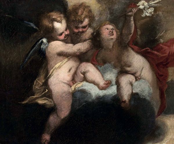 Valerio Castello : Angioletti  - Asta Dipinti antichi - Associazione Nazionale - Case d'Asta italiane