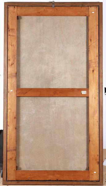 Scuola romana del XVIII secolo Capricci con rovine classiche e figure  - Asta Dipinti antichi - Associazione Nazionale - Case d'Asta italiane