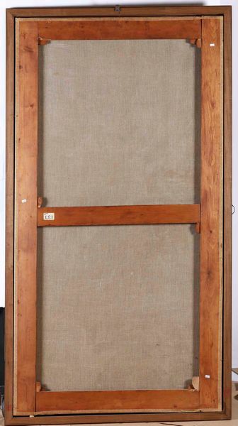 Scuola romana del XVIII secolo Capricci con rovine classiche e figure  - Asta Dipinti antichi - Associazione Nazionale - Case d'Asta italiane