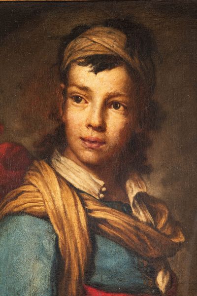 Vittore Ghislandi detto Fra Galgario : Ritratto di giovane  - Asta Dipinti antichi - Associazione Nazionale - Case d'Asta italiane