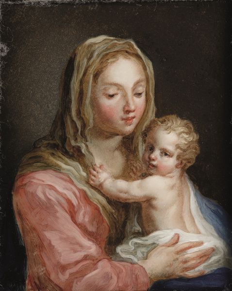 Jacopo Amigoni : Madonna con Bambino  - Asta Dipinti antichi - Associazione Nazionale - Case d'Asta italiane