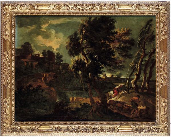 Pieter Mulier detto il Tempesta : Paesaggio con pastori e armenti  - Asta Dipinti antichi - Associazione Nazionale - Case d'Asta italiane