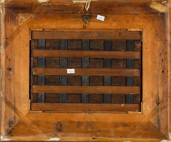 Scuola fiamminga del XVIII secolo Osteria con figure e citt di porto sullo sfondo  - Asta Dipinti antichi - Associazione Nazionale - Case d'Asta italiane