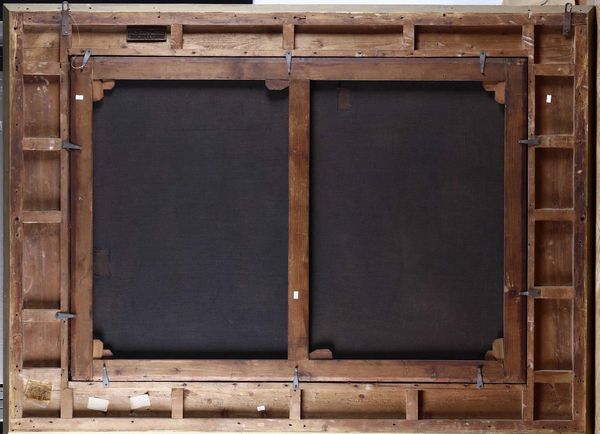 Scuola romana del XVII secolo Cristo e ladultera  - Asta Dipinti antichi - Associazione Nazionale - Case d'Asta italiane