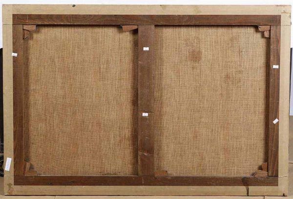 Gaetano Ottani : Veduta costiera con imbarcazioni e pescatori  - Asta Dipinti antichi - Associazione Nazionale - Case d'Asta italiane