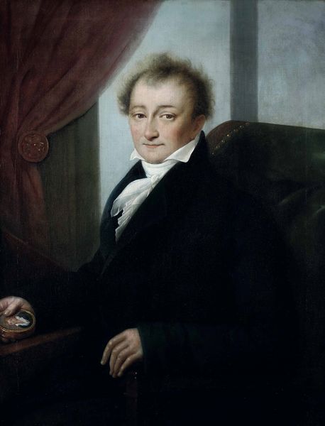 Scuola neoclassica del XIX secolo Ritratti di coniugi  - Asta Dipinti antichi - Associazione Nazionale - Case d'Asta italiane