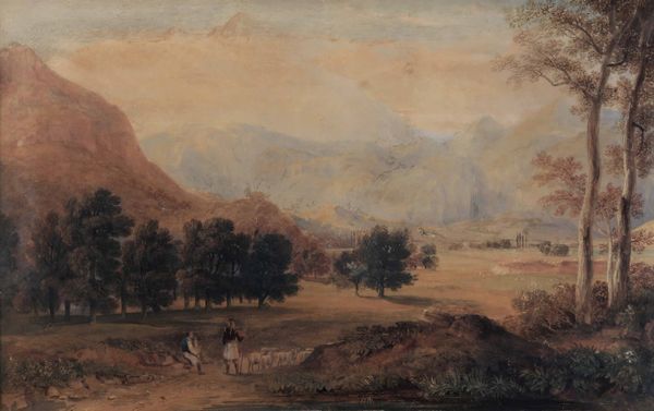 Williams Hugh William (pittore britannico 1773-1829) Monte Olimpo  - Asta Dipinti antichi - Associazione Nazionale - Case d'Asta italiane