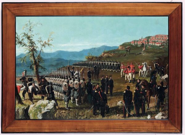 Vincenzo Giacomelli : Impese garibaldine  - Asta Dipinti antichi - Associazione Nazionale - Case d'Asta italiane