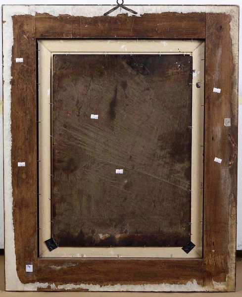 Scuola genovese del XVII secolo Cleopatra scioglie la perla  - Asta Dipinti antichi - Associazione Nazionale - Case d'Asta italiane