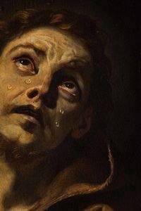 Orazio Borgianni, Ambito di : San Francesco DAssisi  - Asta Dipinti antichi - Associazione Nazionale - Case d'Asta italiane