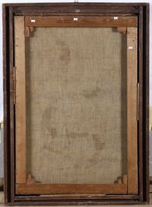 Scuola napoletana del XVIII secolo Cristo risorto  - Asta Dipinti antichi - Associazione Nazionale - Case d'Asta italiane