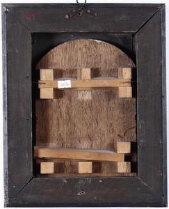 Luis de Morales detto il Divino, Cerchia di : Cristo Portacroce <BR>Madonna Addolorata  - Asta Dipinti antichi - Associazione Nazionale - Case d'Asta italiane