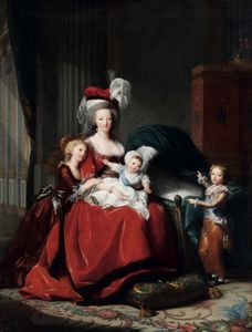 Elisabeth Vigèe Le Brun, copia da - Maria Antonietta e i suoi figli