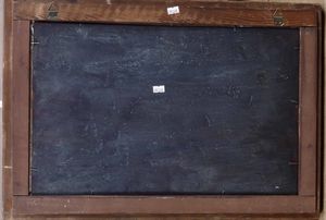 Scuola fiamminga della fine del XVIII secolo Veduta di villaggio lungo il corso di un fiume  - Asta Dipinti antichi - Associazione Nazionale - Case d'Asta italiane