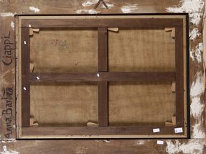 Scuola fiamminga del XVII secolo San Gerolamo in eremitaggio  - Asta Dipinti antichi - Associazione Nazionale - Case d'Asta italiane