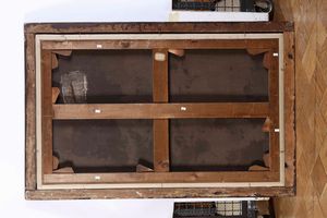 Scuola emiliana del XVIII secolo Natura morta con frutta, ortaggi e pappagallo  - Asta Dipinti antichi - Associazione Nazionale - Case d'Asta italiane