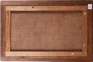 Scuola veneta del XVIII secolo Paesaggi con popolani e turchi  - Asta Dipinti antichi - Associazione Nazionale - Case d'Asta italiane