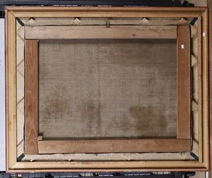 Scuola italiana del XVII secolo Paesaggi con cavalieri  - Asta Dipinti antichi - Associazione Nazionale - Case d'Asta italiane