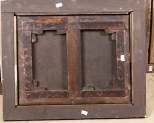 Ilario Giacinto Mercanti detto lo Spolverini, Attribuito a : Scontro di cavalleria  - Asta Dipinti antichi - Associazione Nazionale - Case d'Asta italiane