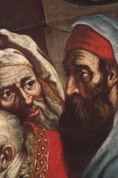 Scuola del XVII secolo Il tributo della moneta  - Asta Disegni Antichi - Associazione Nazionale - Case d'Asta italiane