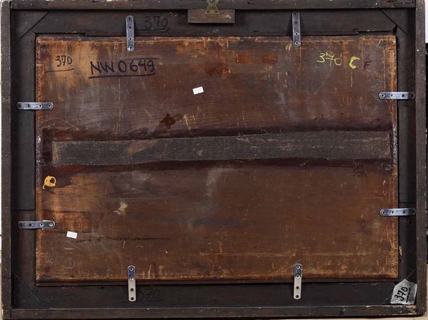 ,Jan Porcellis : Navi in un mare in tempesta  - Asta Disegni Antichi - Associazione Nazionale - Case d'Asta italiane