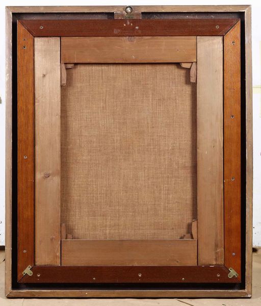 Scuola lombarda del XIX secolo Ritratto virile  - Asta Disegni Antichi - Associazione Nazionale - Case d'Asta italiane