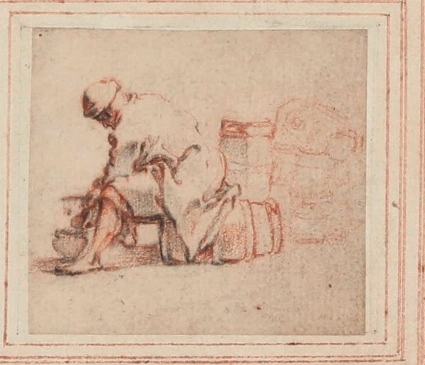 ,Adriaen Van de Velde : Studi di figure  - Asta Disegni Antichi - Associazione Nazionale - Case d'Asta italiane