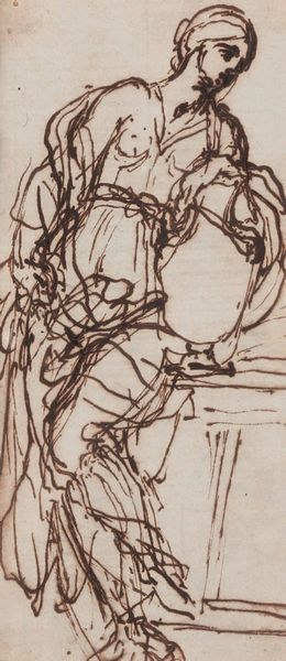 ,Carlo Maratta : Studi per figure femminili  - Asta Disegni Antichi - Associazione Nazionale - Case d'Asta italiane