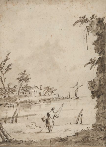 ,Giacomo Guardi : Capricci con architetture e figure  - Asta Disegni Antichi - Associazione Nazionale - Case d'Asta italiane