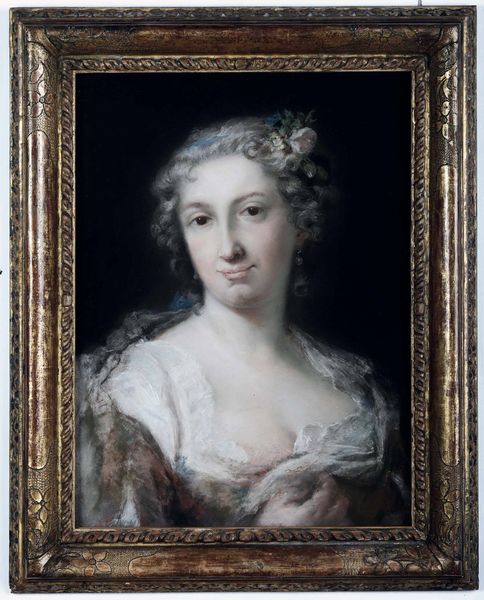 ,Rosalba Carriera cerchia di : Ritratto di gentildonna  - Asta Disegni Antichi - Associazione Nazionale - Case d'Asta italiane