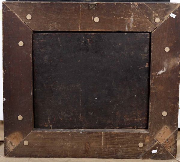 Scuola italiana del XV secolo Sacra conversazione con la Madonna, il Bambino e sei santi  - Asta Disegni Antichi - Associazione Nazionale - Case d'Asta italiane