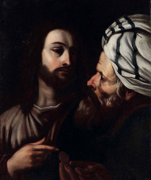 Scuola del XVII secolo Tributo della moneta  - Asta Disegni Antichi - Associazione Nazionale - Case d'Asta italiane