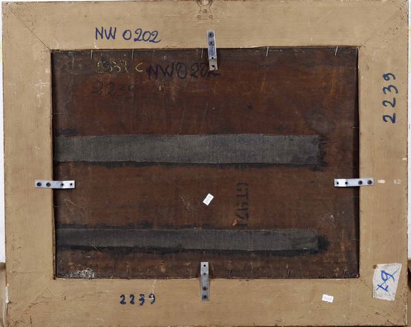 ,Jan Gottlieb Glauber : Paesaggio con contadini  - Asta Disegni Antichi - Associazione Nazionale - Case d'Asta italiane