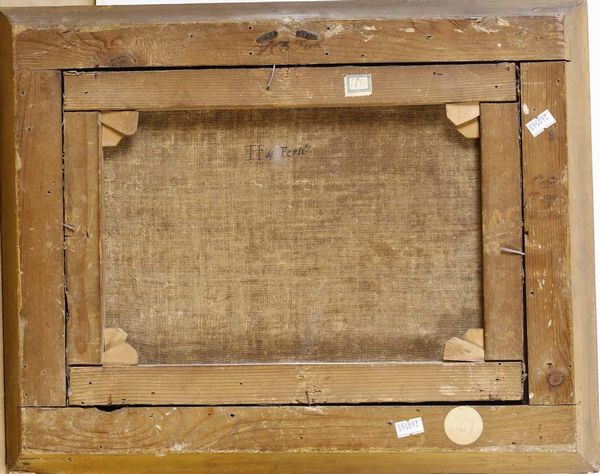 Scuola fiamminga del XVIII secolo Scene di genere con fiera di paese  - Asta Disegni Antichi - Associazione Nazionale - Case d'Asta italiane