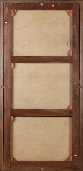 Paolo Anesi (Roma 1697 - Roma 1761) e Paolo Monaldi (Roma 1710 - Roma 1779) Paesaggio campestre con popolani  - Asta Disegni Antichi - Associazione Nazionale - Case d'Asta italiane