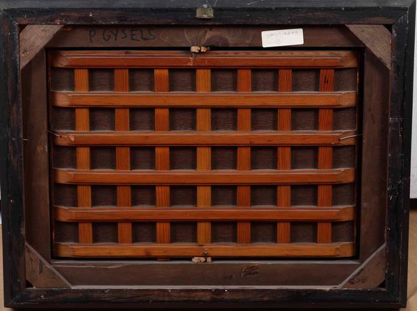 ,Peeter Gijsels : Scorci di villaggio con figure  - Asta Disegni Antichi - Associazione Nazionale - Case d'Asta italiane