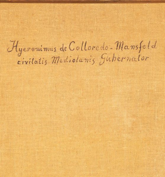 ,Vittore Ghislandi detto Fra Galgario : Ritratto di Hieronymus Colloredo-Mansfeld, governatore di Milano  - Asta Disegni Antichi - Associazione Nazionale - Case d'Asta italiane
