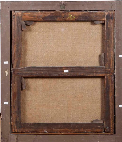 Artista fiammingo attivo a Roma nel XVII secolo Paesaggio con viandanti  - Asta Disegni Antichi - Associazione Nazionale - Case d'Asta italiane