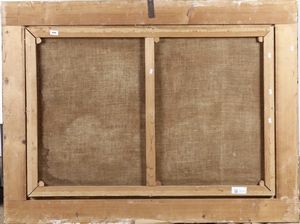 Scuola del XVIII secolo Scontro navale  - Asta Disegni Antichi - Associazione Nazionale - Case d'Asta italiane