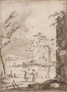 ,Giacomo Guardi - Capricci con architetture e figure