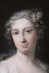 ,Rosalba Carriera cerchia di : Ritratto di gentildonna  - Asta Disegni Antichi - Associazione Nazionale - Case d'Asta italiane