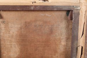 Scuola bolognese del XVII secolo Sant'Antonio abate  - Asta Disegni Antichi - Associazione Nazionale - Case d'Asta italiane