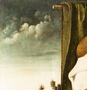 ,Benedetto Montagna : Madonna con Bambino su sfondo di paesaggio  - Asta Disegni Antichi - Associazione Nazionale - Case d'Asta italiane