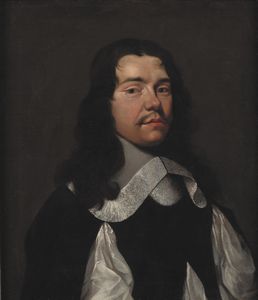 Scuola fiamminga del XVII secolo Ritratto di gentiluomo  - Asta Disegni Antichi - Associazione Nazionale - Case d'Asta italiane