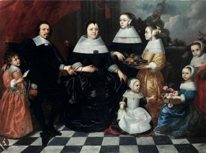 ,Jacob van Oost - Ritratto di famiglia