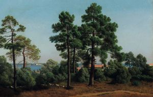 ,Jacques Carabain - Veduta di Cap Ferrat