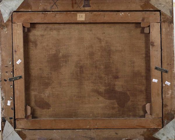 Scuola italiana del XVII secolo Personaggi intorno al braciere  - Asta Old Masters Paintings - Associazione Nazionale - Case d'Asta italiane