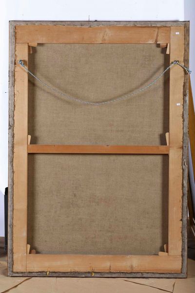 Scuola spagnola del XVII secolo Frati domenicani in adorazione di Cristo  - Asta Old Masters Paintings - Associazione Nazionale - Case d'Asta italiane