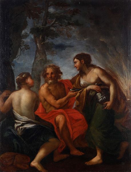 Placido Costanzi, Attribuito a : Lot e le figlie  - Asta Old Masters Paintings - Associazione Nazionale - Case d'Asta italiane