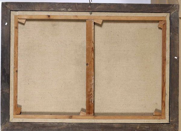 Scuola napoletana del XVIII secolo Natura morta con fiori, frutta, galli, pesci e gatti  - Asta Old Masters Paintings - Associazione Nazionale - Case d'Asta italiane